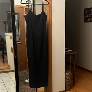 Elegant Black Sleeveless Dress